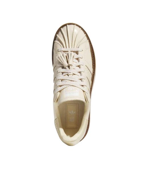 Adidas White X Clot Superstar 'Crystal Sand' for men