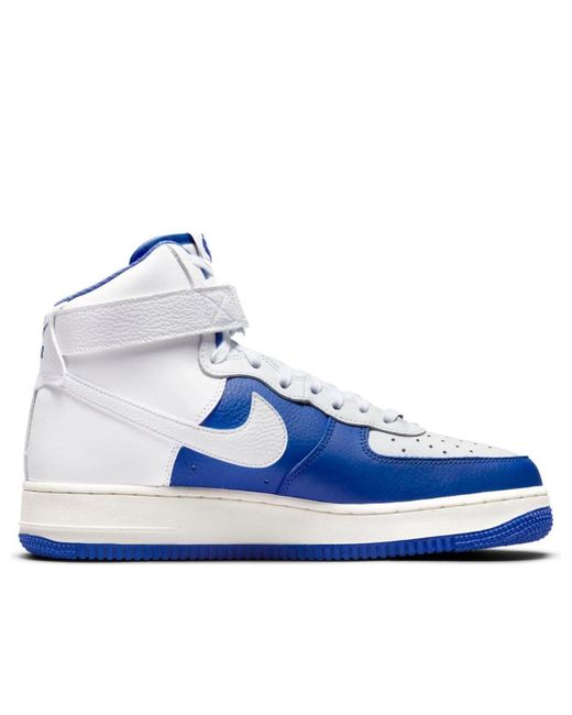 Nike Blue X Nba Air Force 1 High '07 Lv8 '75Th Anniversary for men