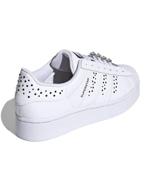 Adidas White (Wmns) Swarovski X Superstar Bold 'Cloud'