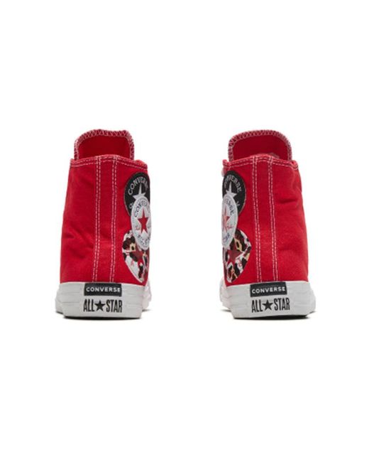 Converse Red Chuck Taylor All Star High 'Logo Play for men