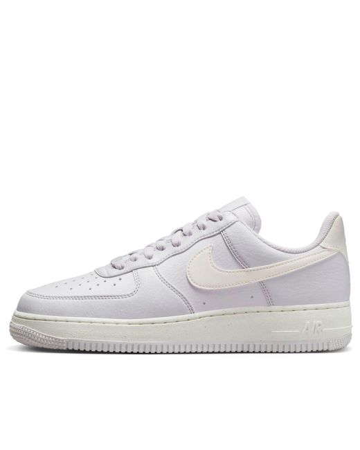 Nike White (Wmns) Air Force 1 '07 Next Nature 'Barely Grape'