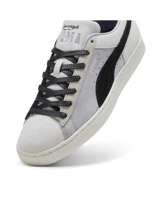 PUMA White Suede Iconix Mist' for men