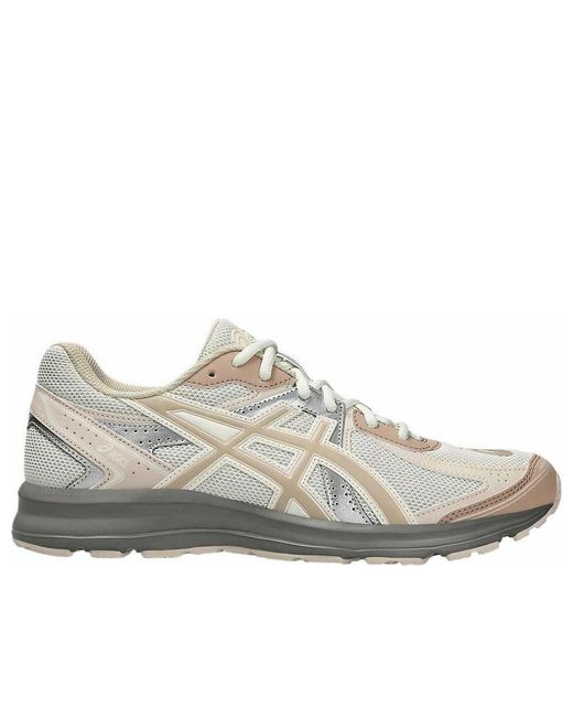 Asics White Jog 100S 'Cream Feather' for men