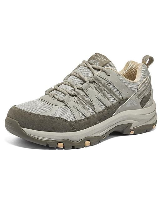 Skechers Gray (Wmns) Relaxed Fit Trego 'Taupe'