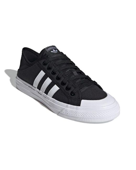 Adidas Blue Collapsible Nizza Low for men