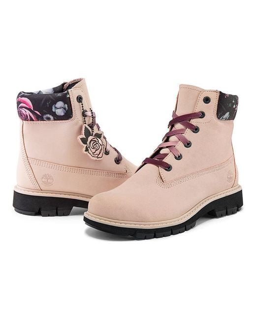 Timberland Natural (Wmns) Lucia Way Inch Charm Waterproof Boot 'Light Nubuck'