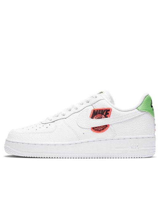 Nike White (Wmns) Air Force 1 '07 Se 'Worldwide Pack