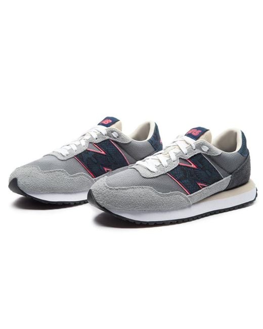 New Balance Blue Sneakersnstuff X 237 Racer' for men