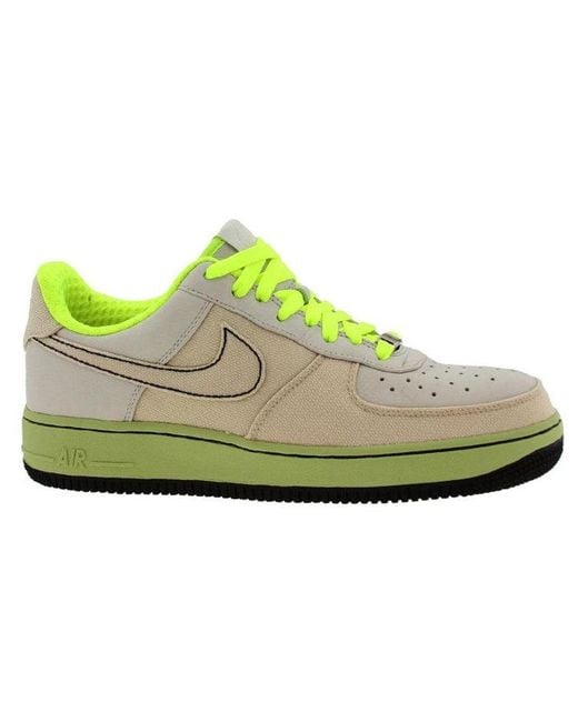 Nike Green Air Force 1 Premium 07 'Light Bone' for men