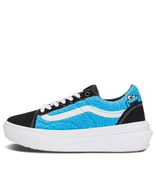 Vans Blue X Sesame Street Old Skool Overt Comfycush Shoes for men