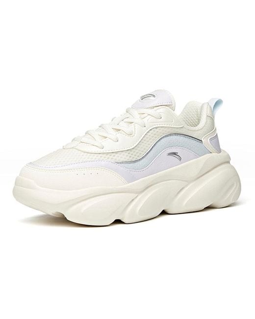 Anta White Life Series Casual Sports Shoes