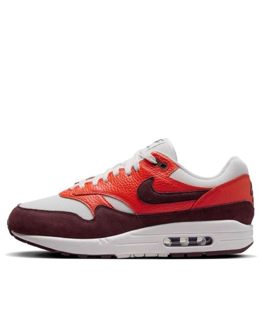Nike Red Air Max 1 'Summit Burgundy Crush' for men
