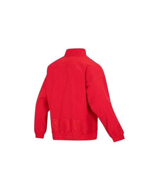 Adidas Red Com Woven Jacket for men