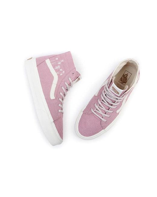 Vans Purple (Wmns) Sk8-Hi Tapered Shoes
