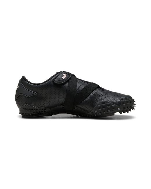 PUMA Black Mostro Perforated Leather for men