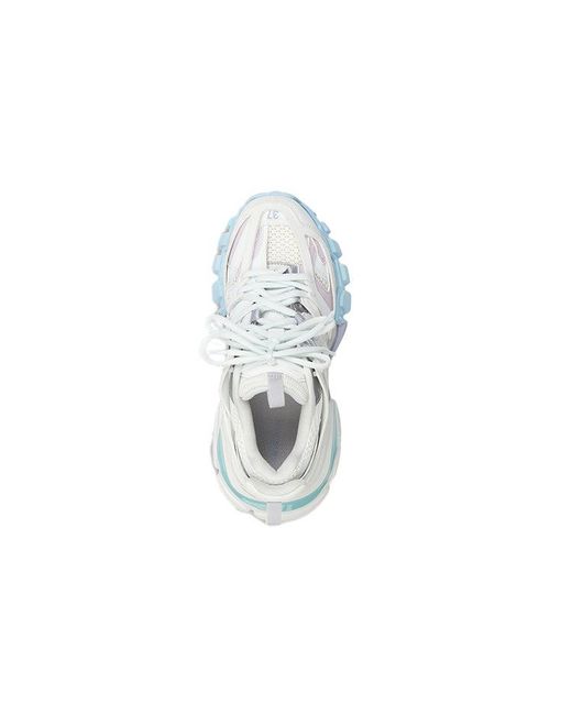 Balenciaga Track Lace-up Sneakers White Pastel