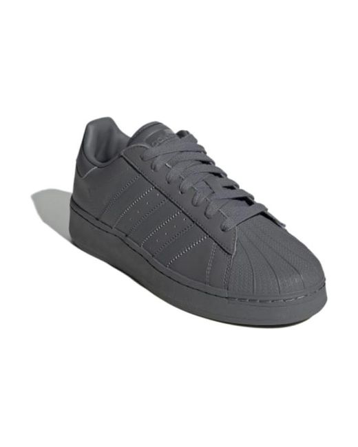 Adidas Gray Originals Superstar Xlg for men