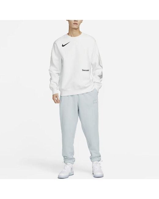 Nike Gray Sportswear Air French Terry Crew Pants for men