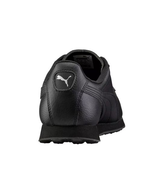 PUMA Black Turin Low Top Shoes/Sneakers for men