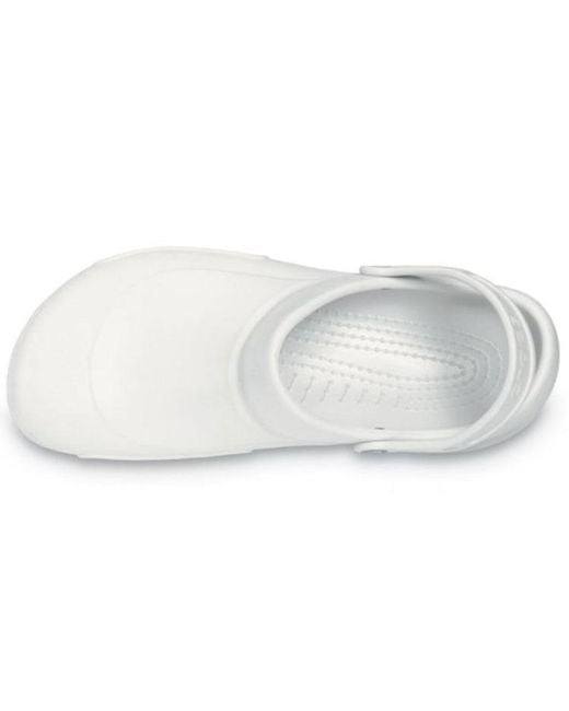 CROCSTM White Bistro Clog Sandals for men