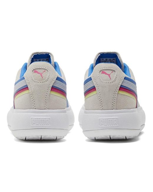 PUMA Blue (Wmns) Suede Mayu Triplex Tech