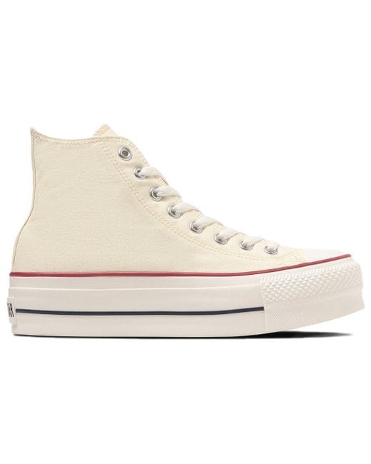 Converse Natural All Star Lifted High Top 'Ivory' for men