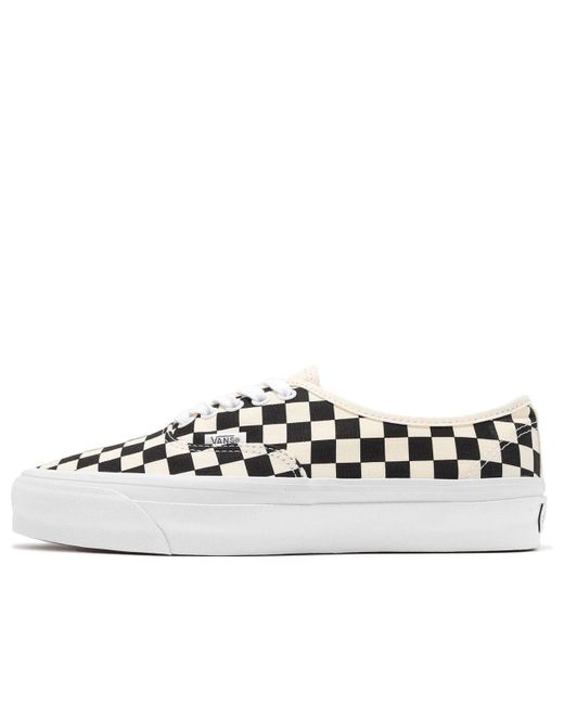 Vans White Authentic Reissue 44 Lx 'Checkerboard for men