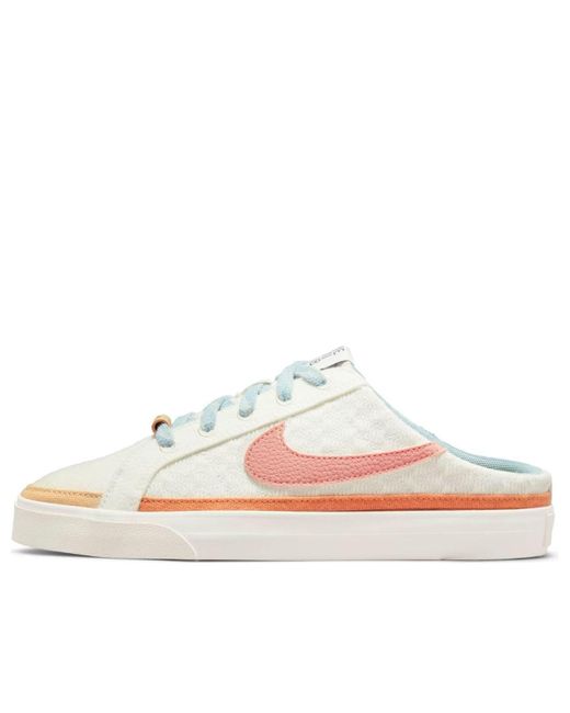 Nike Pink (Wmns) Court Legacy Mule 'Sail Light Madder Root'