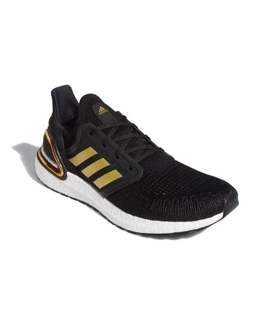 Adidas Black Ultraboost 20 Metallic' for men