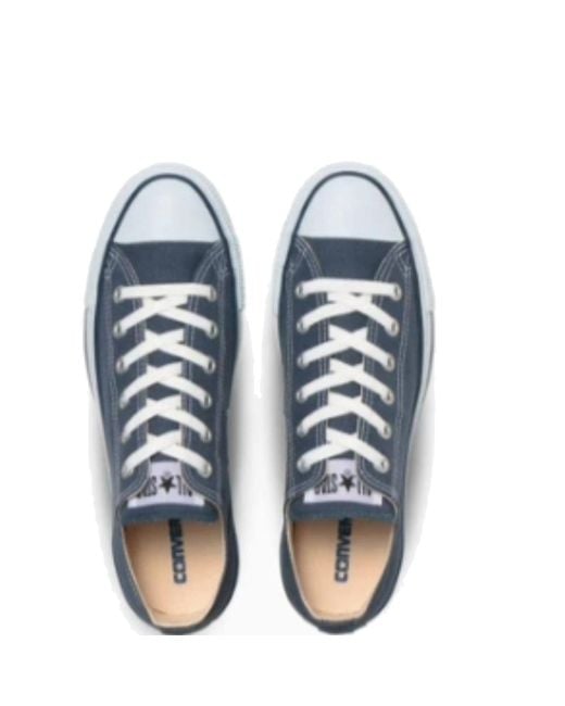 Converse Blue Canvas All Star Ox for men