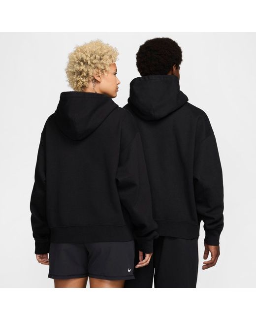 Nike Black X Stussy Ss24 Full-Zip Fleece Hoodie for men