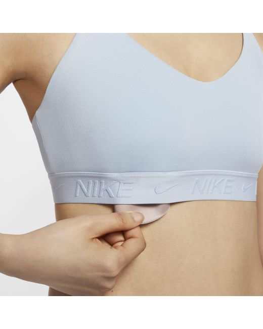 Nike Blue (Wmns) Indy Sports Bra