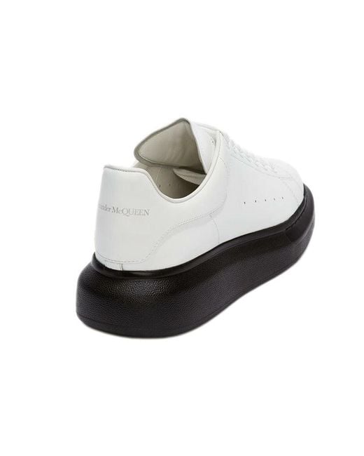McQueen White Oversized Sneaker Sole' for men