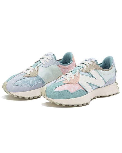 New Balance White 327 'Paisley Pack for men