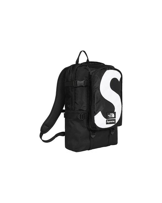 Supreme X The North Face Logo Backpack in Black for Men | Lyst