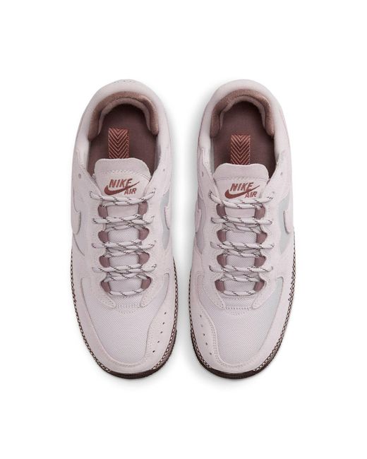 Nike White (Wmns) Air Force 1 Low Wild 'Platinum'