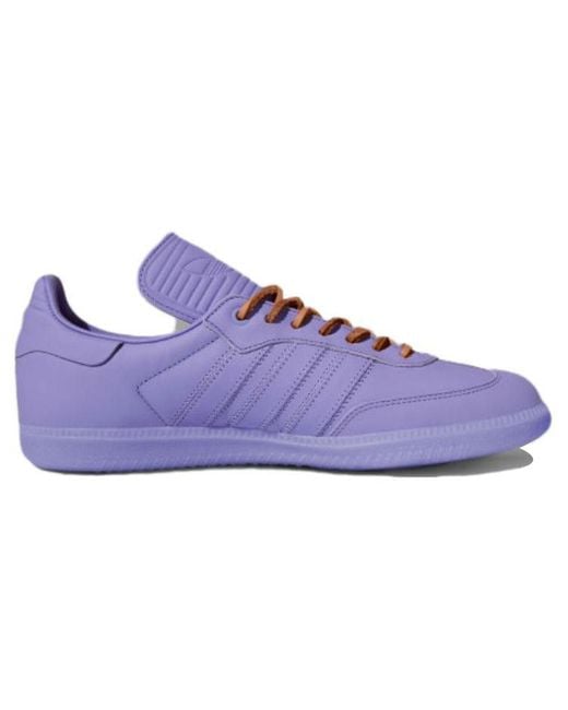 Adidas Purple X Pharrell Humanrace Samba for men