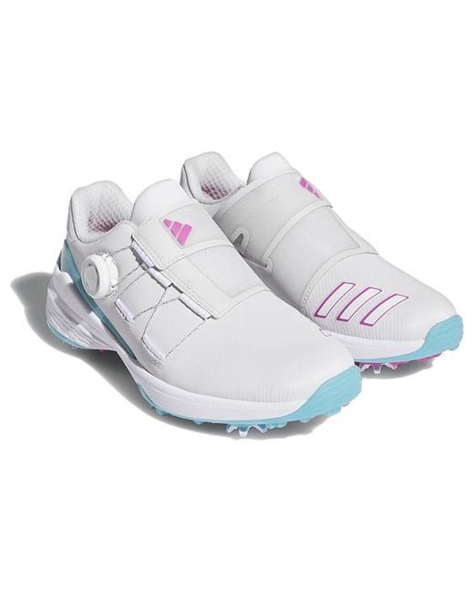 Adidas White (Wmns) Zg23 Boa Lightstrike Golf Shoes Preloved'
