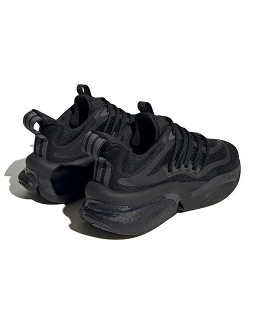 Adidas Black Alphaboost V1 Shoes 'Core' for men
