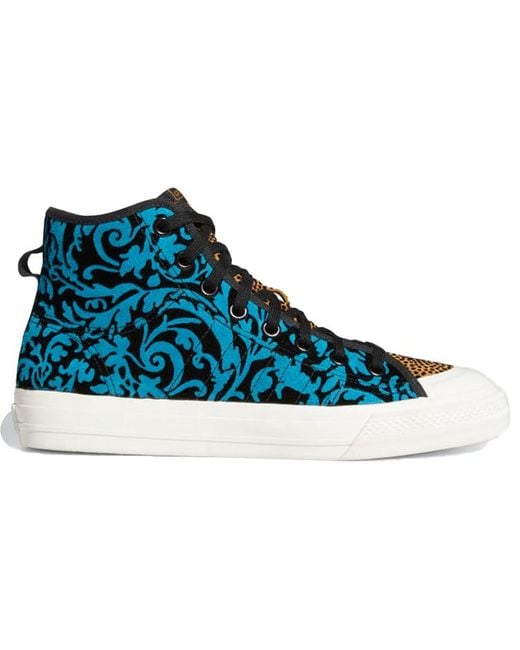 Adidas Blue Nizza Hi Rf for men