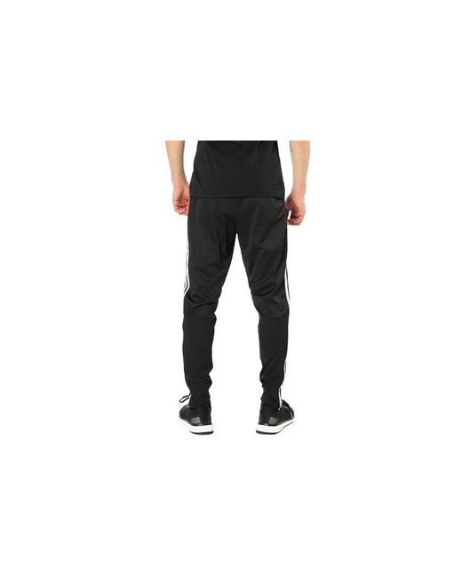 Adidas Black Soccer/Football Training Knit Sports Long Pants for men