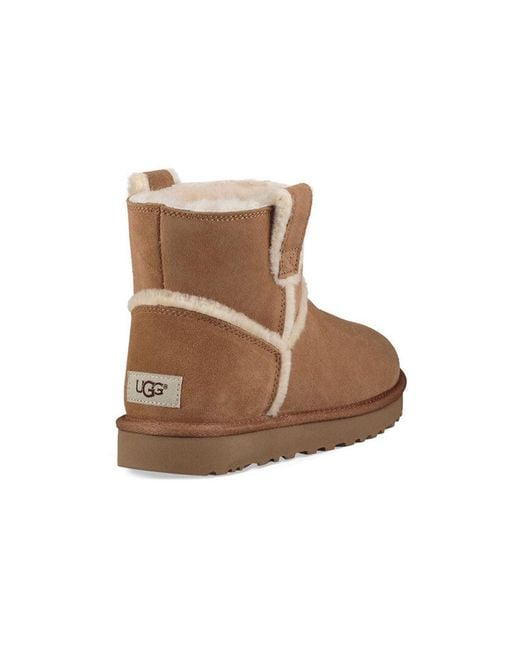 Ugg Brown (Wmns) Classic Mini Snow Boots