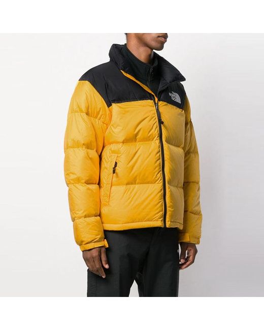 The North Face Yellow 1996 Retro Nuptse Jacket for men