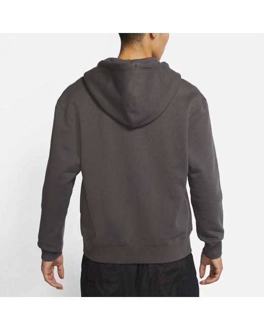 Nike Gray X A Ma Maniére Pullover Hoodie 'midnight Fog/anthracite/black' for men