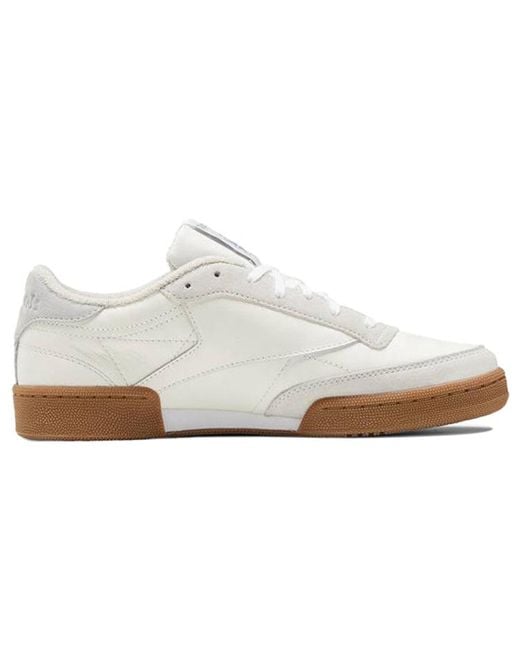 Reebok White Kasina X Club C Sneakers for men