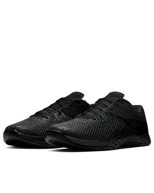 Nike Black (Wmns) Metcon 4 Xd Patch 'Triple'