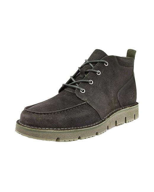Timberland Black Sensorflex Wide Fit Chukka Boots Suede' for men