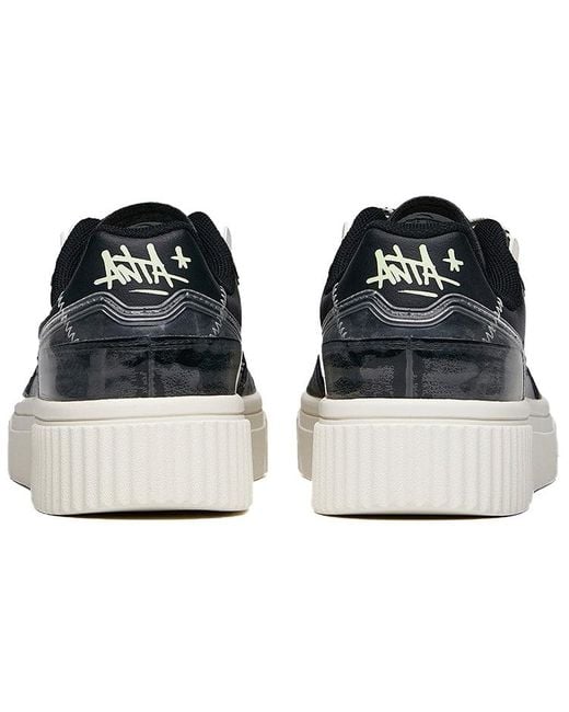 Anta Blue (Wmns) Life Series Sneakers 'Graffiti'