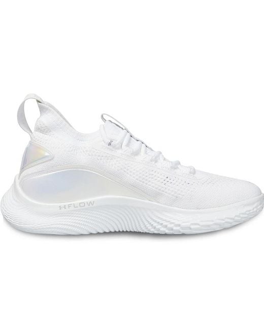 Under Armour White Curry 8 'Iridium' for men