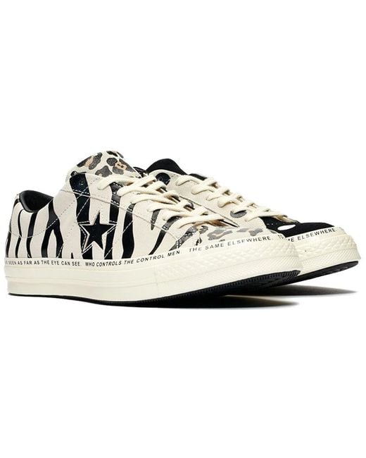 Converse White Brain Dead X One Star Low 'Multi Print' for men